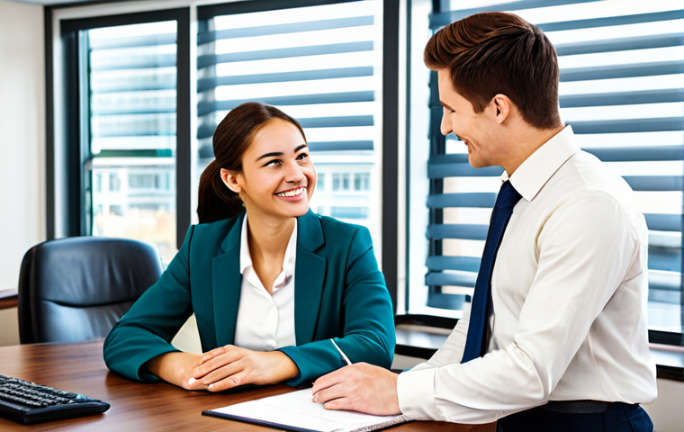 **

"A qualified career counselor warmly engaging with a young adult, fully clothed in modest professional attire, in a bright and welcoming office setting, appropriate content, safe for work, perfect anatomy, natural proportions, professional photography, high quality."

**