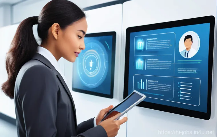 직업상담사 2025 전망 - **Prompt 1: Futuristic Career Guidance with AI and Data**
    "A professional female career counselo...