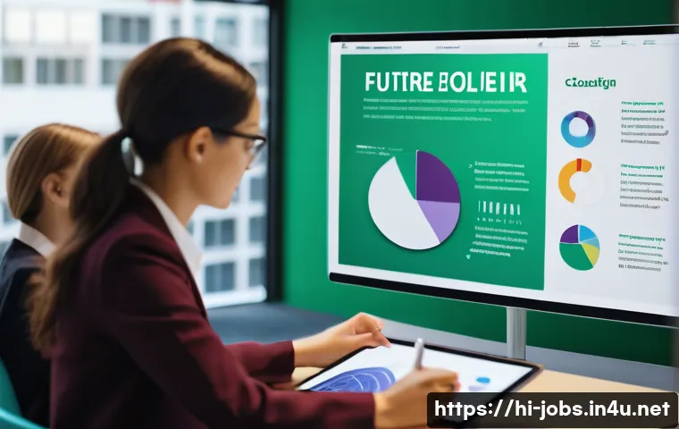 직업상담사 고용 시장 조사 방법 - **Prompt 1: Future-Ready Career Exploration**
    "A vibrant and modern career counseling center. A ...