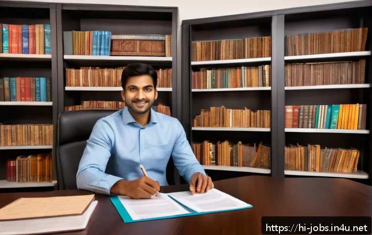 직업상담사 강사로 전환하는 방법 - A professional career counselor of Indian ethnicity, dressed in formal business attire, seated in a ...