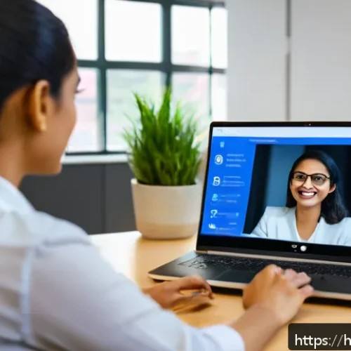 직업상담사 실무 툴 활용법 - A professional career counselor conducting an online assessment session with an Indian client using ...